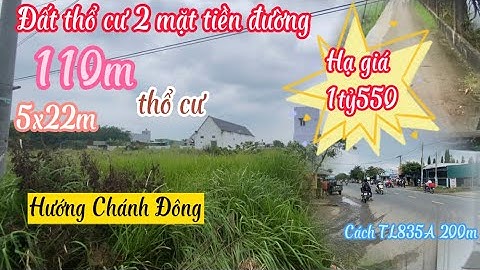 ❤️ Đất Cần Giuộc Giá Rẻ. Hạ giá thửa đất thổ cư 110m vuông 2 mặt tiền đường giá kinh doanh.