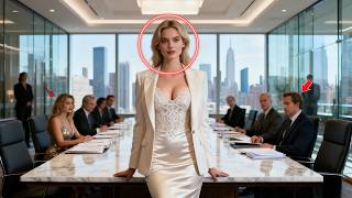 Husband Brought His Mistress To A Business Meeting — But The New CEO Walked In… It Was His Wife