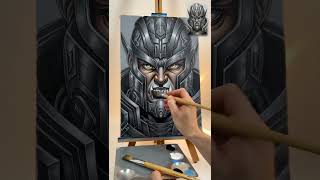ASMR Painting Timelapse #Shorts #ArtASMR