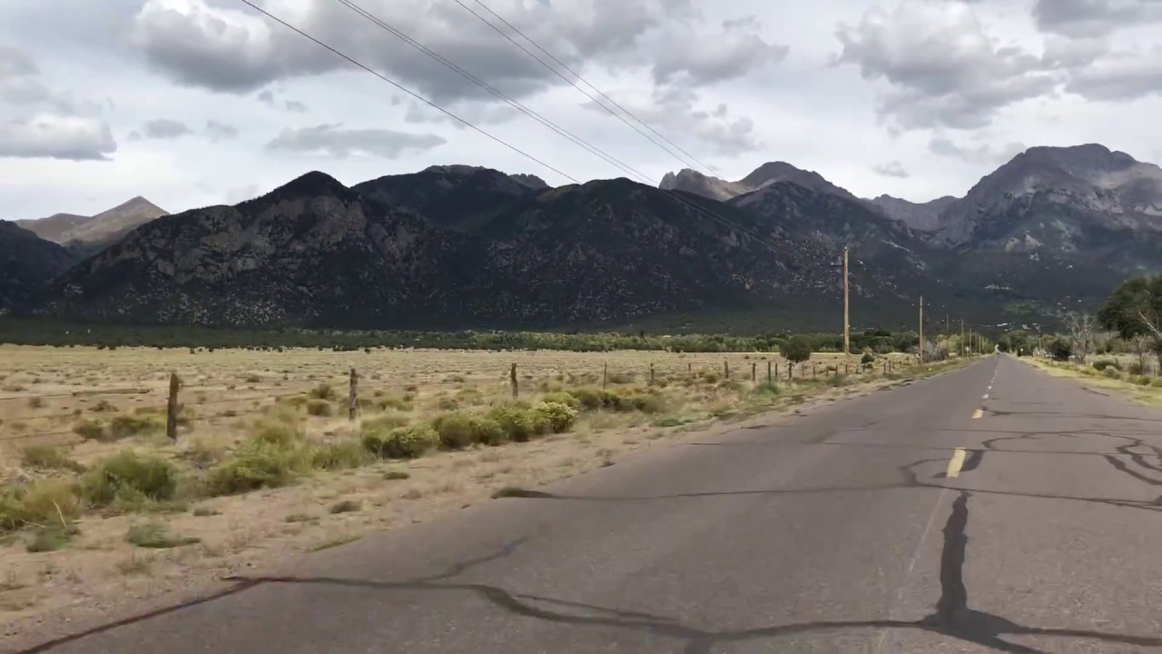 Driving Into Crestone, Colorado YouTube