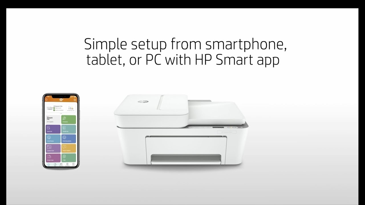 All new HP DeskJet 4100e series. HP brings the latest and most