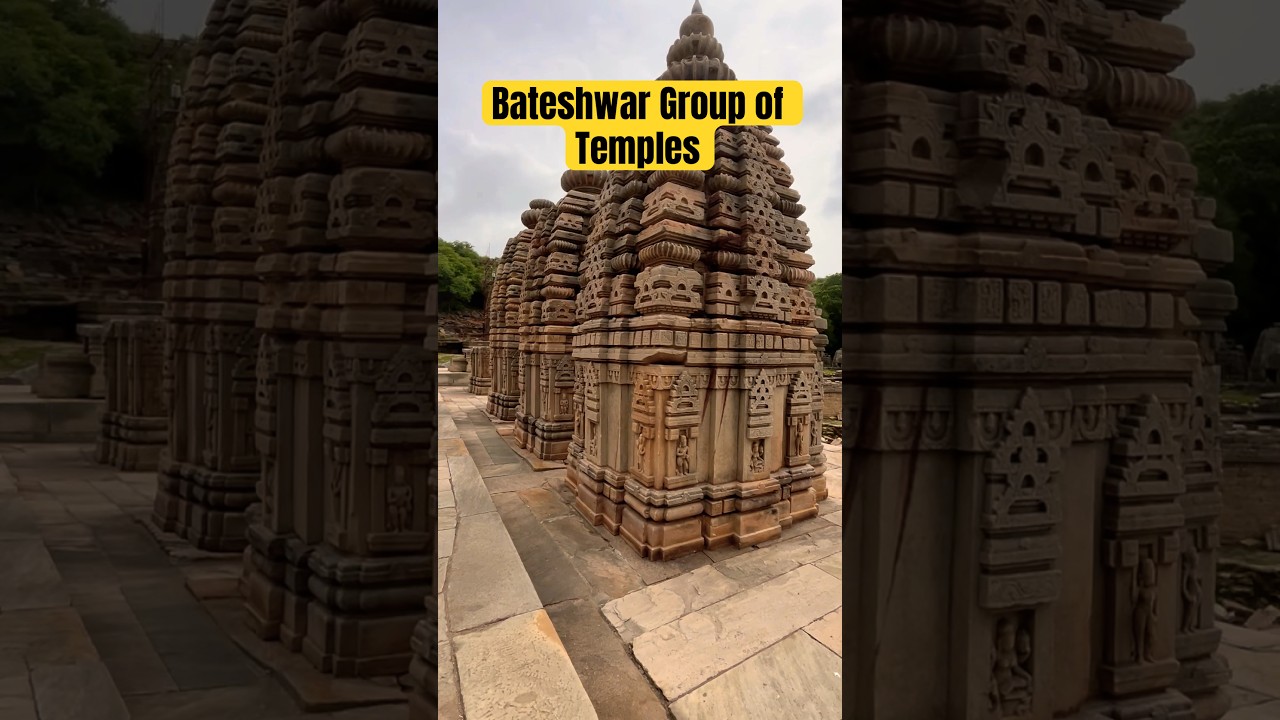 Video thumbnail: #bateshwar #templesofindia #heritage #incredibleindia #lostcivilizations #travelindia #gemsofindia