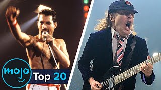 top 20 greatest live bands of all time