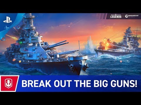 World of Warships: Legends | Launch Trailer | PS4