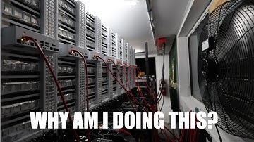 Building the FULL WALL of 170HX GPU Mining Rigs (And Nearly Losing My Mind)