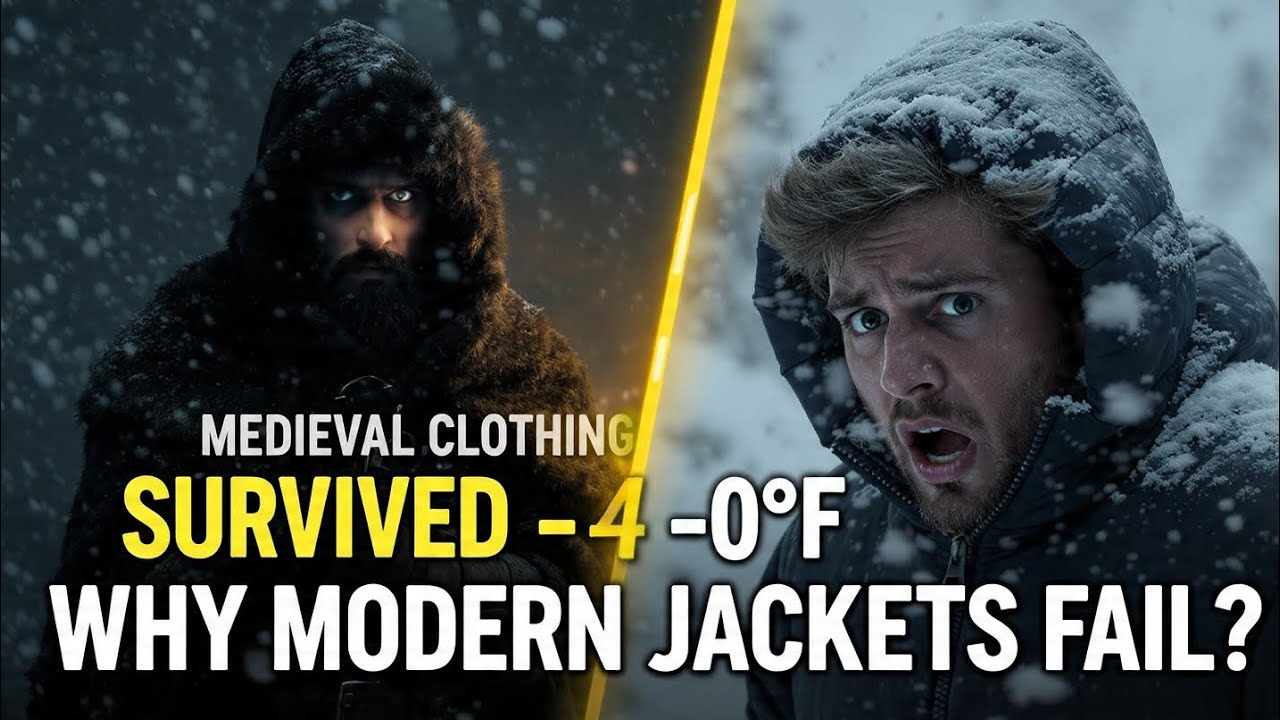 How Medieval Clothing Survived -40°F While Modern Jackets Fail.