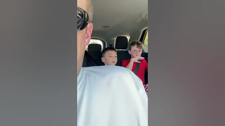 Singing in the car