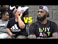 LeBron James Jr SHUTS UP Heckler! USBA Nationals 2018