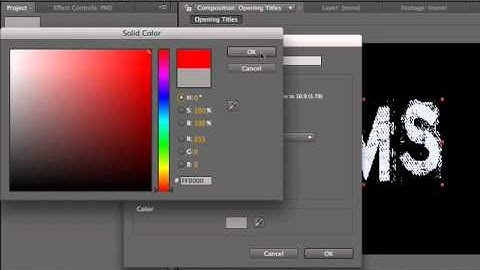 After Effects Day 1 - Lab 7