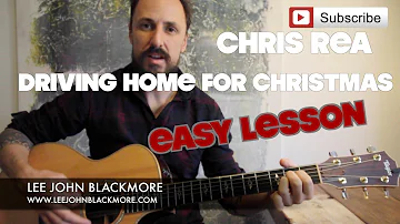 EASY GUITAR LESSON | Driving Home for Christmas BY Chris Rea