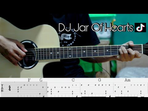 Jar Of Hearts - GUITAR TUTORIAL Fingerstyle - TAB + Chord | Mudah dipahami