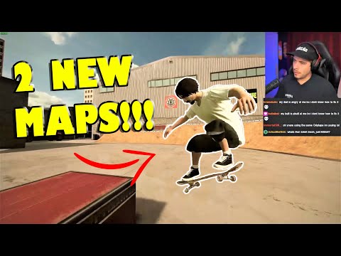 Skating Two INSANE New Maps with Milky!!! | Skater XL