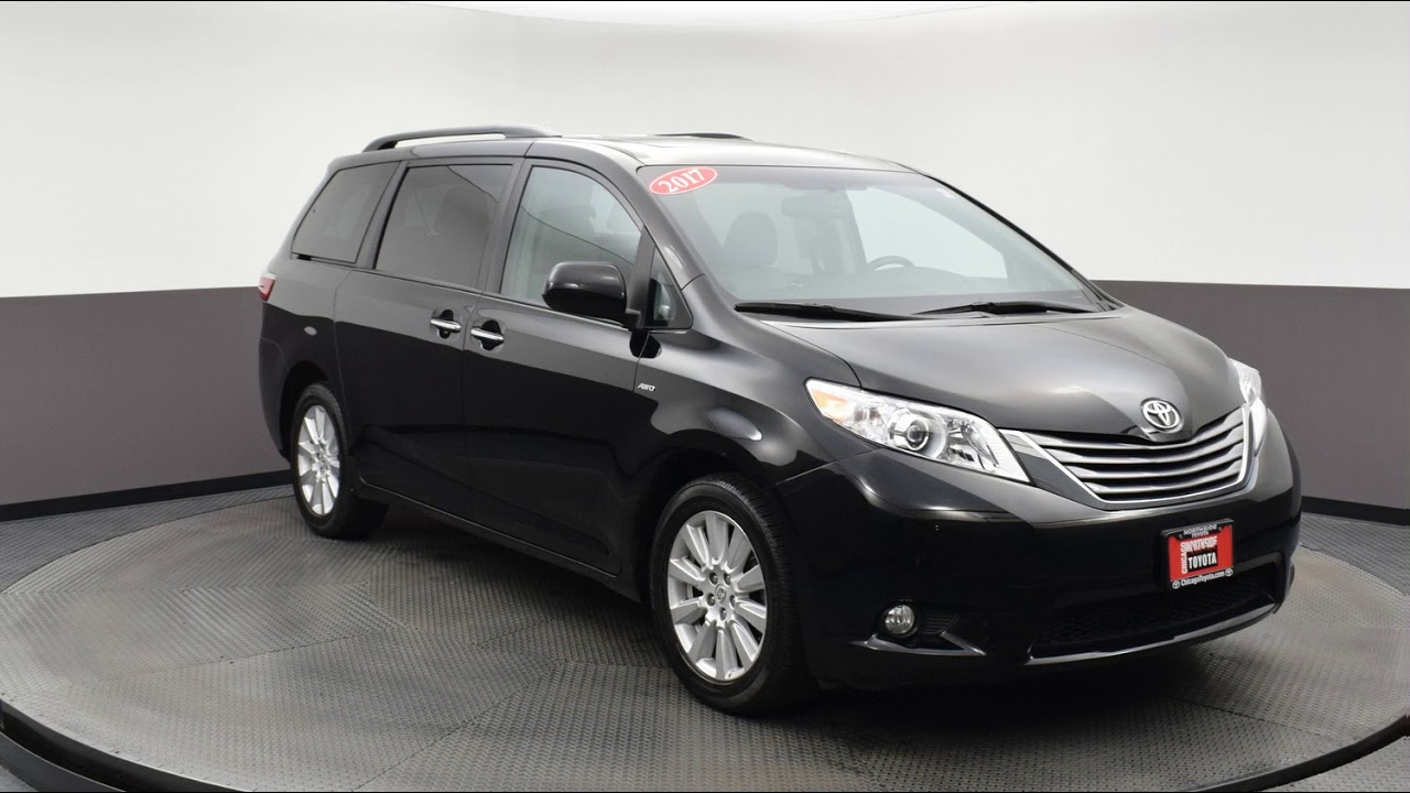 2017 Black Toyota Sienna Mini-van, Passenger #DN22275A - YouTube