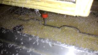 Milling Plexiglass And Making A Mess