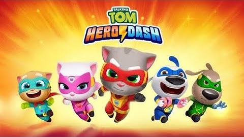 "Talking Tom Hero Dash 3D Big Update All Levels Gameplay walkthrough android, iOS"