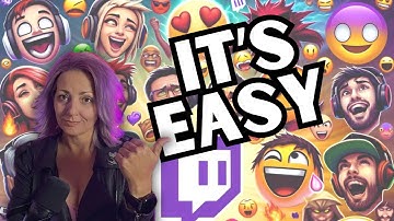How To make Animated Twitch Emotes For FREE In Under 2 Minutes (No Software)