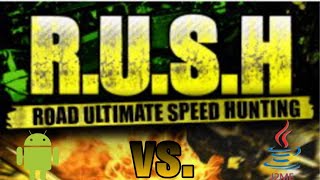 R.U.S.H. (Road Ultimate Speed Hunting) J2ME vs. Android comprasion screenshot 5