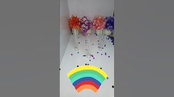 Reverse Satisfying ❤️🌈ASMR Beads ⚪🟠 #reverse #asmr #satisfying