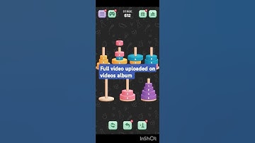 Tower of Hanoi sort level 612