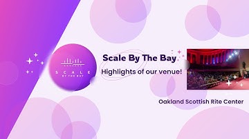 Highlights of our venue! Scale by the Bay.