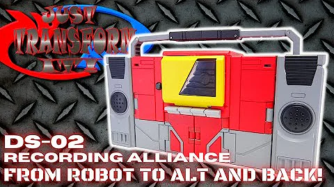 JUST TRANSFORM IT!: DS-02 Recording Alliance (Blaster)