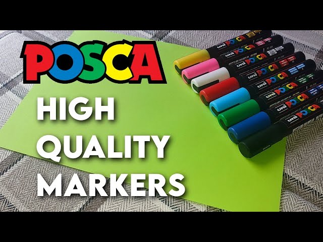 Never Use This Paper With Posca Pens! 😡 Posca Tips #art #poscamarkers  #shortsmaschallenge 