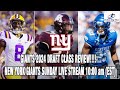 New york giants 2024 nfl draft recap live stream  sunday 1000am est how did the gmen do