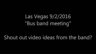 Saliva in Las Vegas - Meeting on the bus