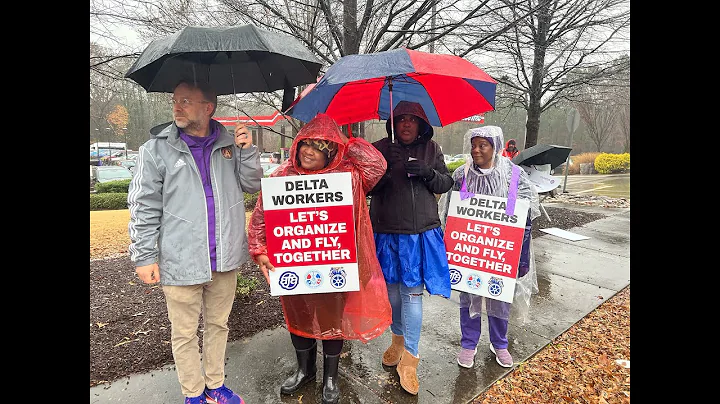 Three Unions Organize together for Delta Workers