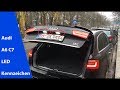 Audi A6 C7 4G LED Kennzeichenbeleuchtung wechseln ausbauen