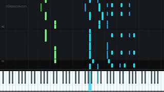 Video thumbnail of "Coconut Song (Jeff Lau) [Piano Tutorial + Sheet music]"