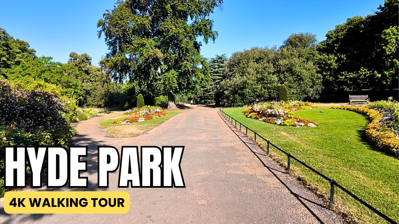 Hyde Park, London | 4K Walking Tour Hyde Park | Saturday 12th July 2025
