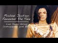 REMEMBER THE TIME (Live Studio Version) - Instrumental with BGV | Michael Jackson