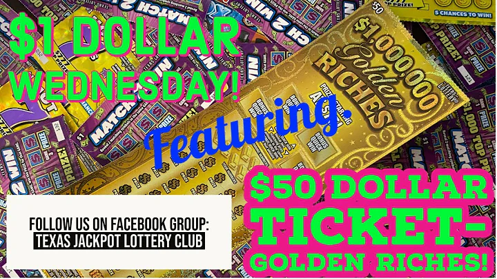 🔥🔥$1 Dollar Wednesday🔥🔥- 💎Feat. $50 Dollar Ticket “GOLDEN RICHES”💎