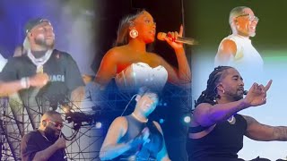 Davido’s performance at JITG Music Fest, Miami with Summer Walker, Rick Ross, Fantasia, Omarion