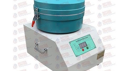BTUTEST Asphalt Bitumen testing equipment Capacity Centrifuge extractor