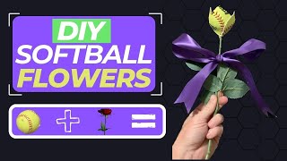 How to Make Softball Roses