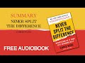 Summary of "Never Split the Difference" By Chris Voss | Free Audiobook