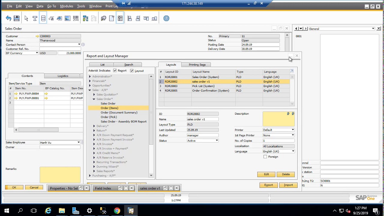 how-to-modify-sap-print-layout-by-sap-b1-youtube