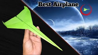 How to Fold a Super Jet Paper Plane - Fly Very Fast