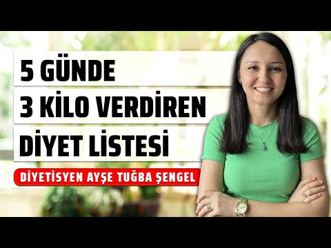 Video: 5 Günde 5 Kilo Nasıl Kaybedilir: 10 Adım (Resimlerle)