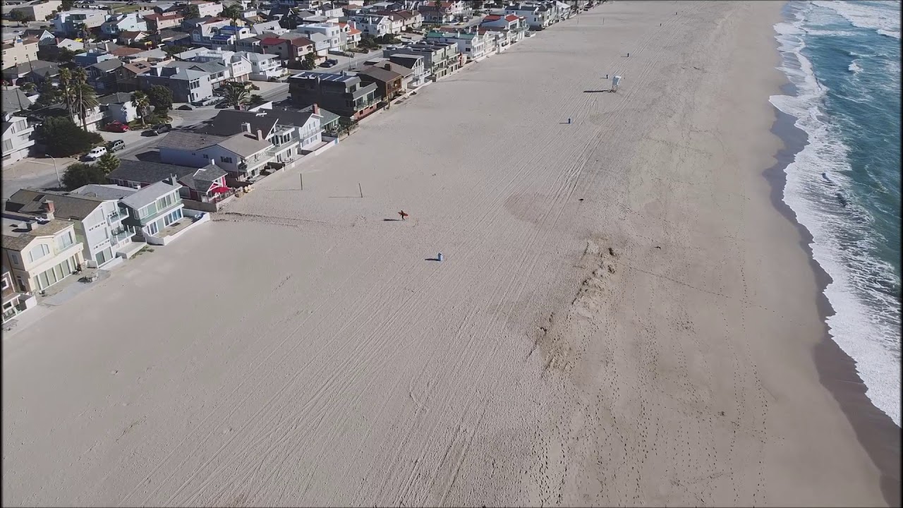 DJI Mavic Mini Quick Shot Feature Flight Test. Location Silver Strand