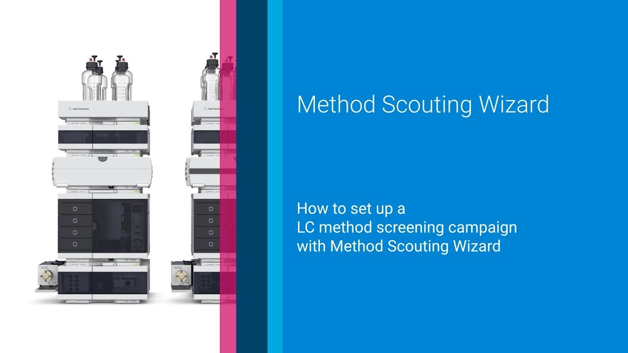 How to set up an LC method screening campaign with Method Scouting ...