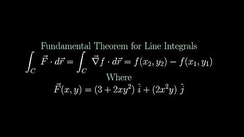 Fundamental Theorem for Line Integrals :: Conservative Vector Field Line Integral