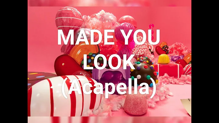 Made You Look - Meghan Trainor (Acapella) (Male Pitch)