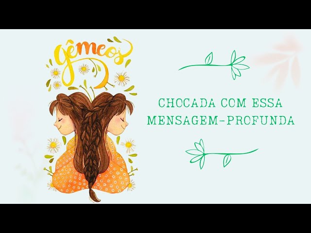 GÊMEOS ♊️CHOCADA COM ESSA MENSAGEM-PROFUNDA/  QUINTA-FEIRA  #tarot #signos #gêmeos class=