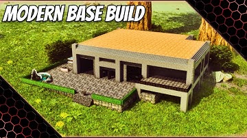 How I Built a Modern Base In Ark Survival Ascended