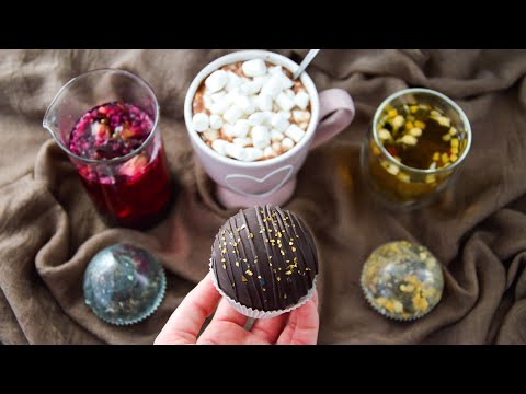 БОМБОЧКИ для ЧАЯ и КАКАО  Chocolate BOMBS  Tea BOMBS