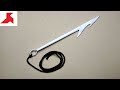 DIY - How to make a HARPOON out of a4 paper