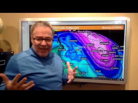 Portland Weather - No Cold Until The Final Days of January